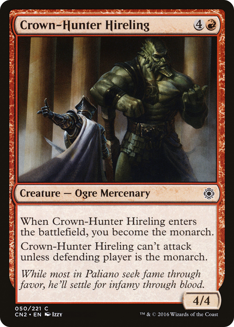 Crown-Hunter Hireling (CN2-050)  - Conspiracy: Take the Crown