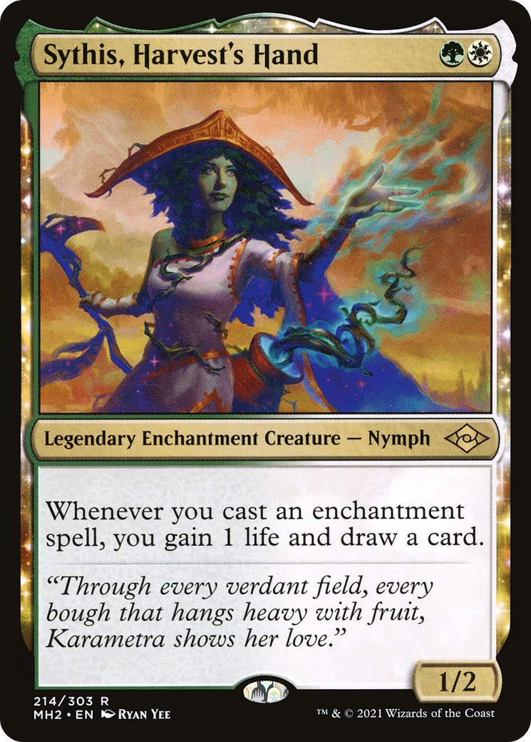 Sythis, Harvest's Hand (MH2-214)  - Modern Horizons 2: (enchantment)