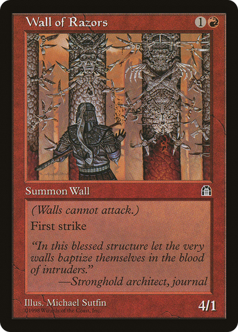 Wall of Razors (STH-)  - Stronghold