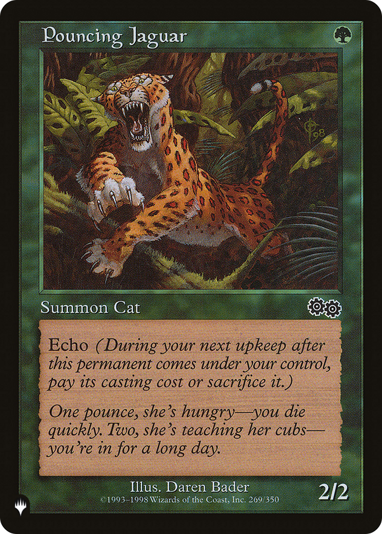 Pouncing Jaguar (LIST-USG-269)  - The List