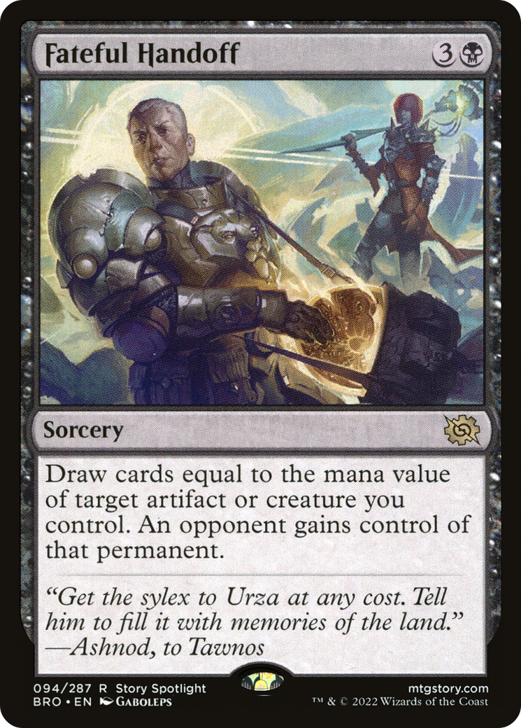 Fateful Handoff (BRO-094)  - The Brothers' War