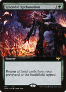 Splendid Reclamation (Extended Art) (VOW-393)  Foil - Innistrad: Crimson Vow: (Extended Art)