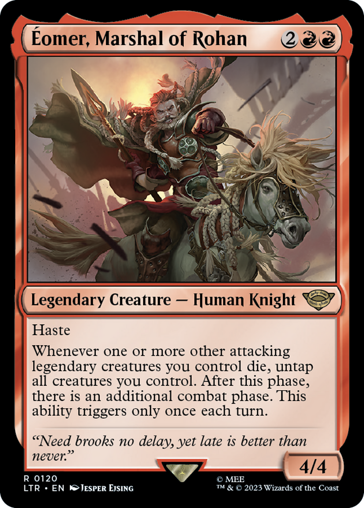 Eomer, Marshal of Rohan (LTR-120)  - The Lord of the Rings: Tales of Middle-earth