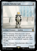 Solemn Simulacrum (WHO-246)  Foil - Doctor Who