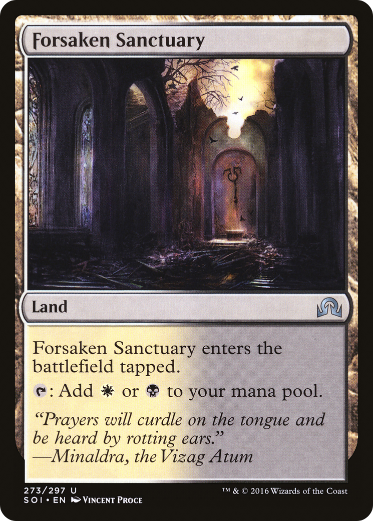 Forsaken Sanctuary (SOI-273)  - Shadows over Innistrad