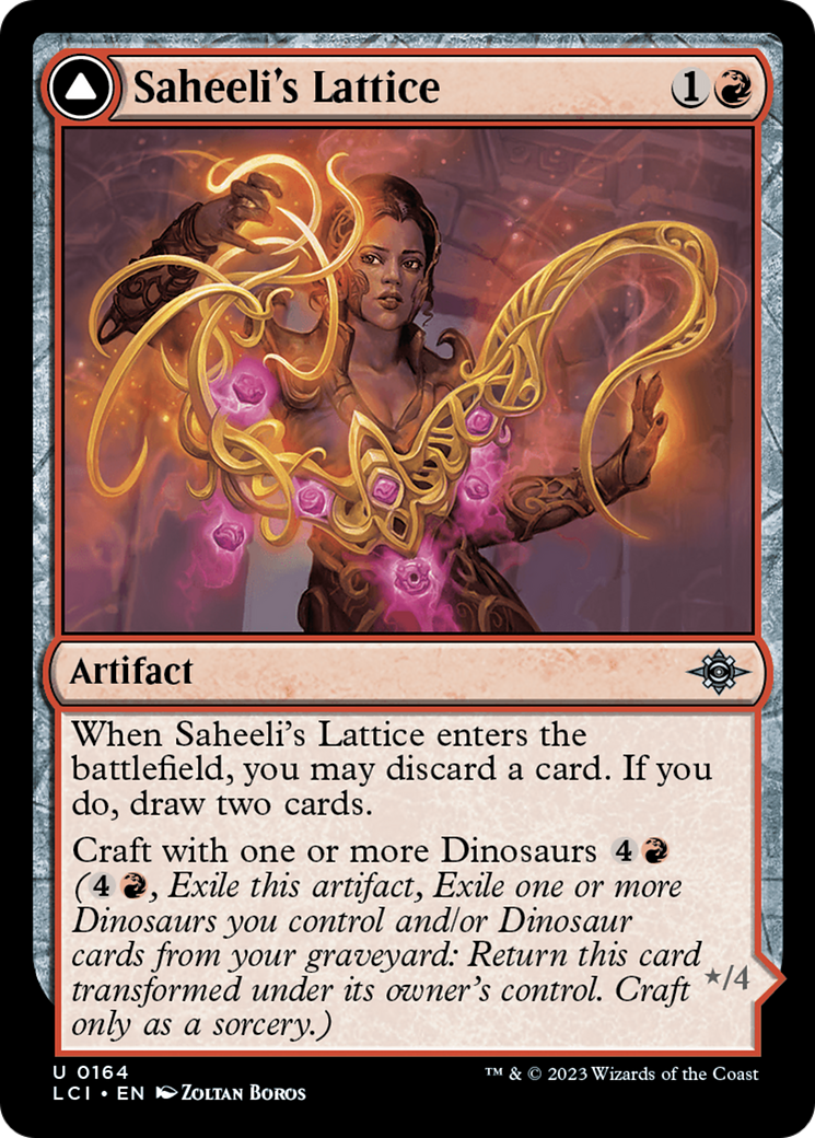 Saheeli's Lattice (LCI-164)  - The Lost Caverns of Ixalan