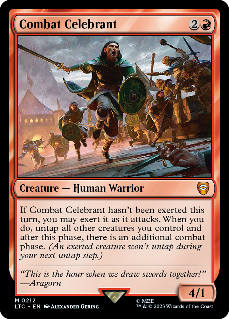 Combat Celebrant (LTC-212)  - Tales of Middle-earth Commander