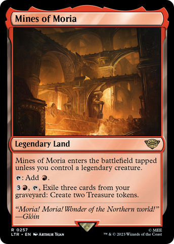 Mines of Moria (LTR-257)  Foil - The Lord of the Rings: Tales of Middle-earth