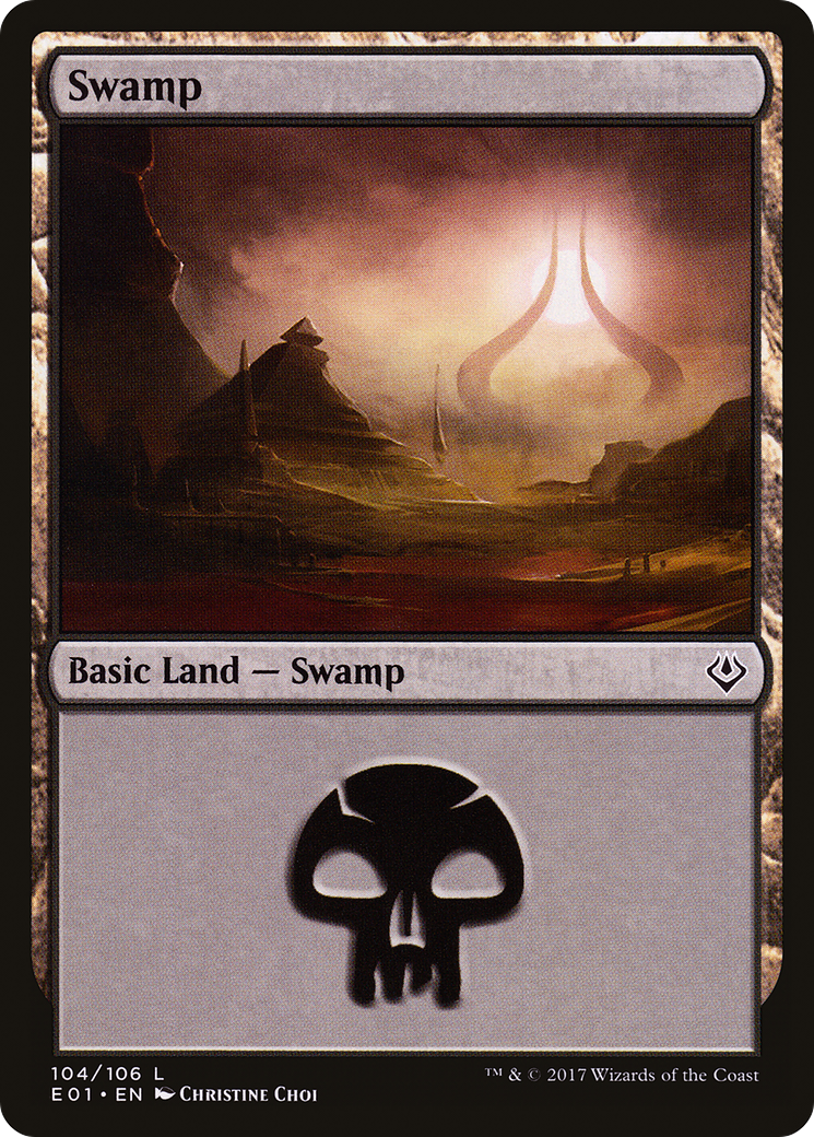 Swamp (104) (AC2-104)  - Archenemy: Nicol Bolas
