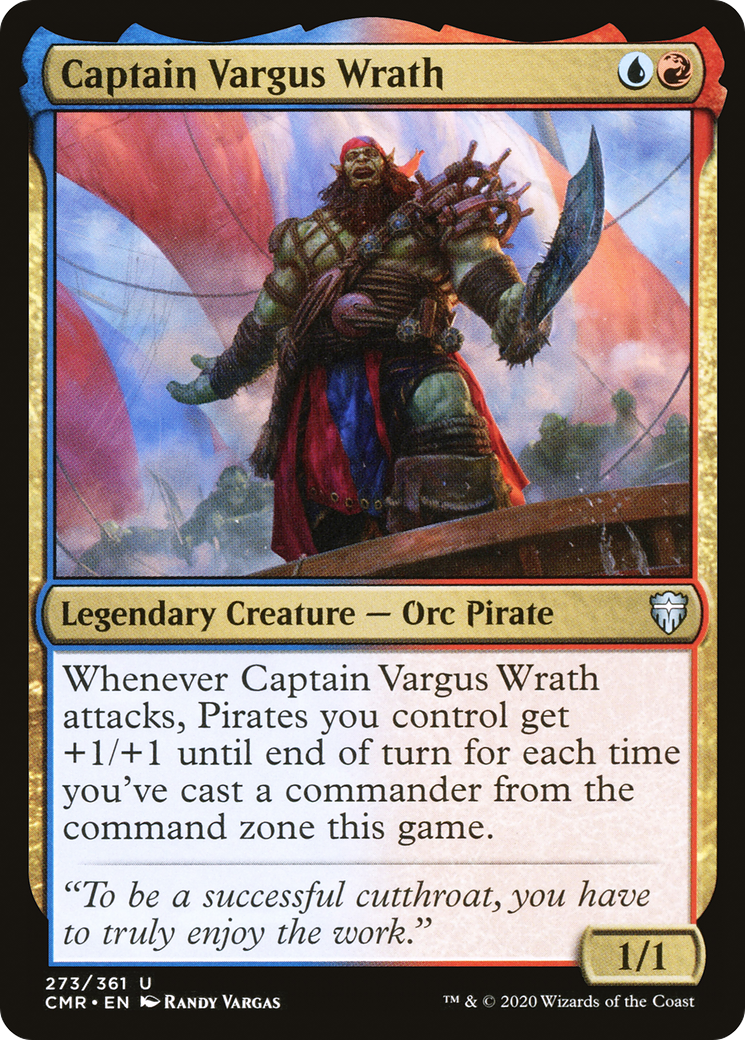Captain Vargus Wrath (CMR-273)  - Commander Legends