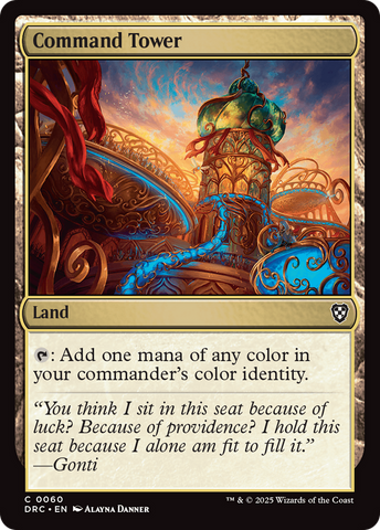 Command Tower (0060) (DRC-060)  - Commander: Aetherdrift