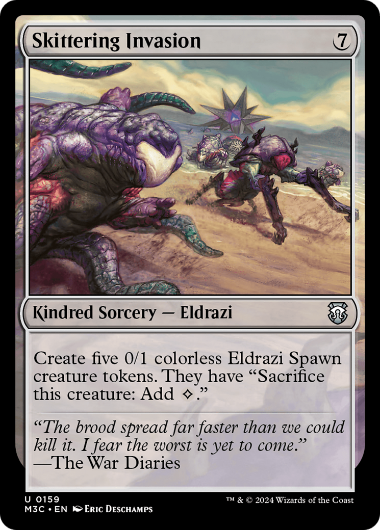 Skittering Invasion (M3C-159)  - Modern Horizons 3 Commander