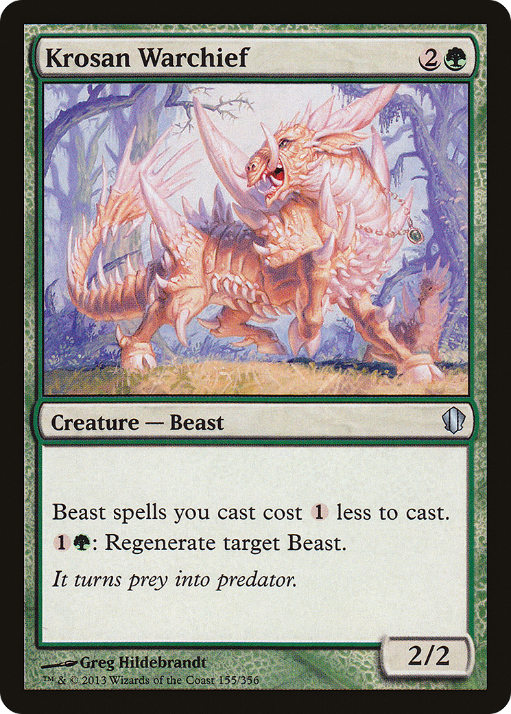 Krosan Warchief (C13-155)  - Commander 2013