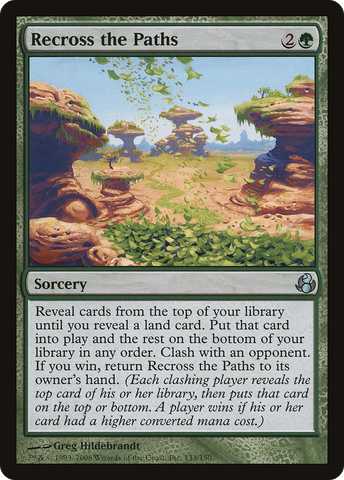 Recross the Paths (MOR-133)  Foil - Morningtide