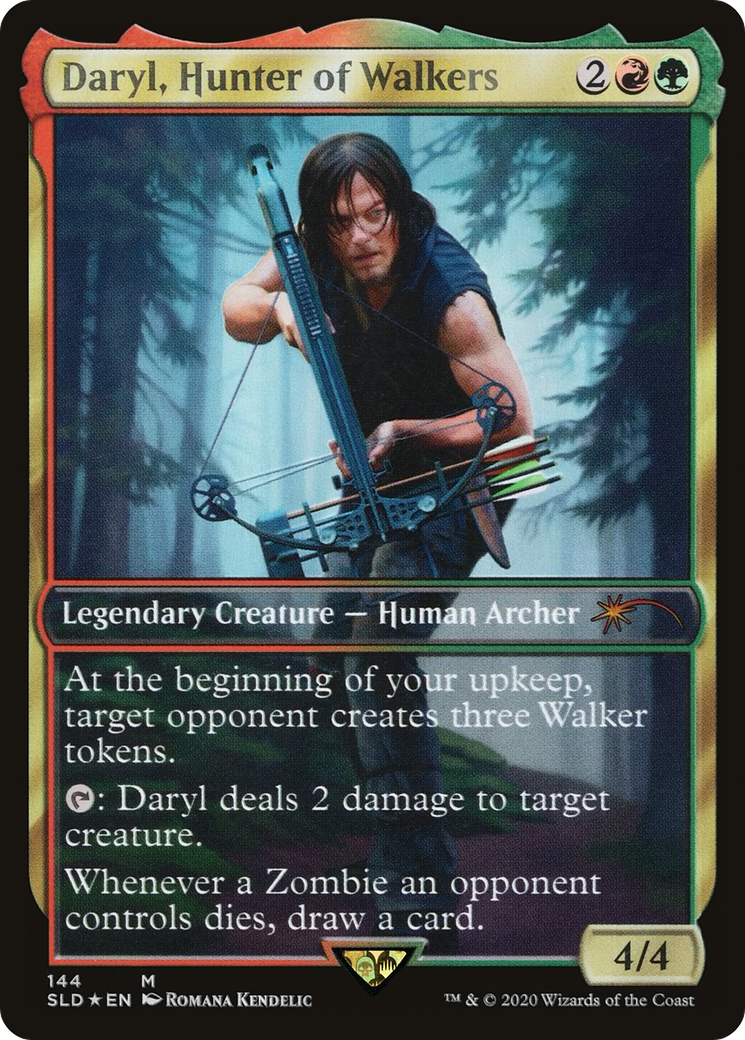 Daryl, Hunter of Walkers (SLD-144)  Foil - Secret Lair Drop / Daryl, Hunter of Walkers