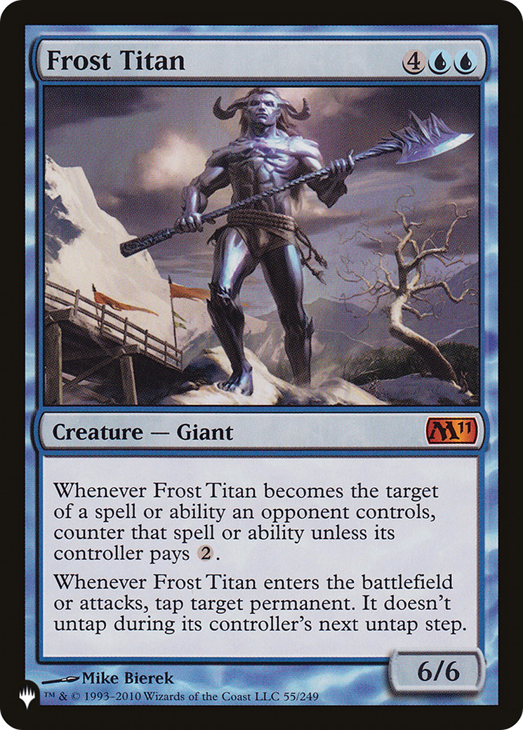Frost Titan (LIST-55/249)  - The List