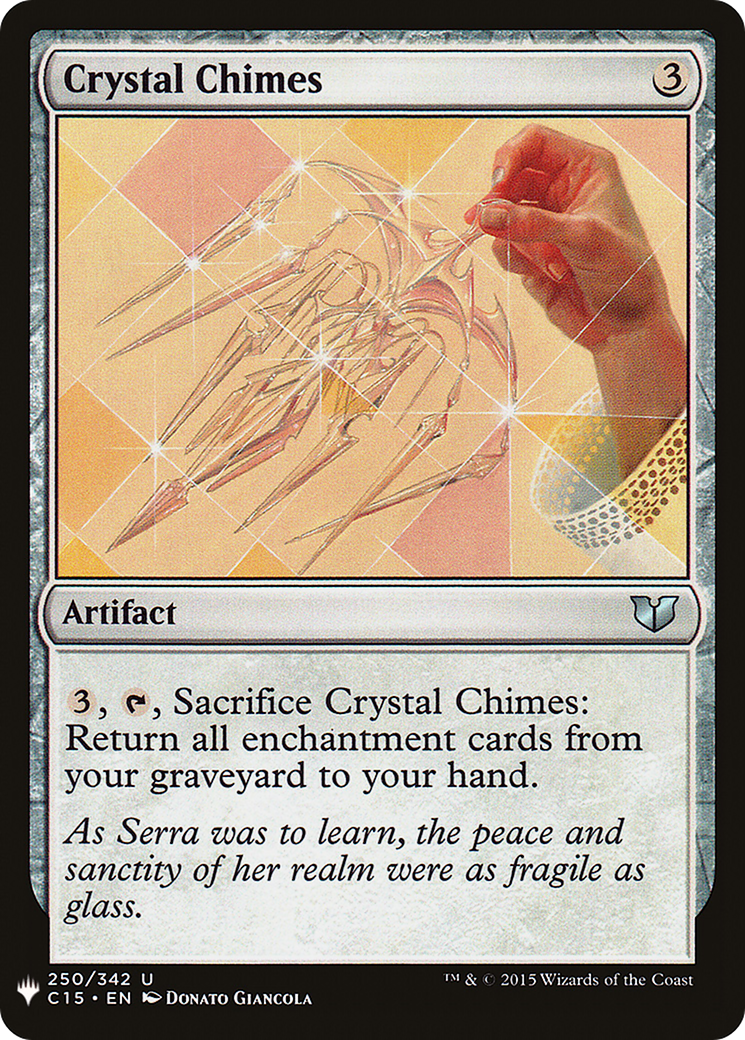 Crystal Chimes (LIST-250)  - The List