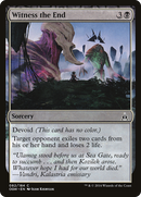 Witness the End (OGW-082)  Foil - Oath of the Gatewatch: (devoid)