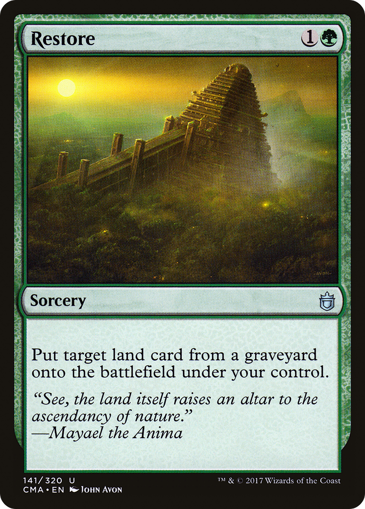 Restore (CMA-141)  - Commander Anthology