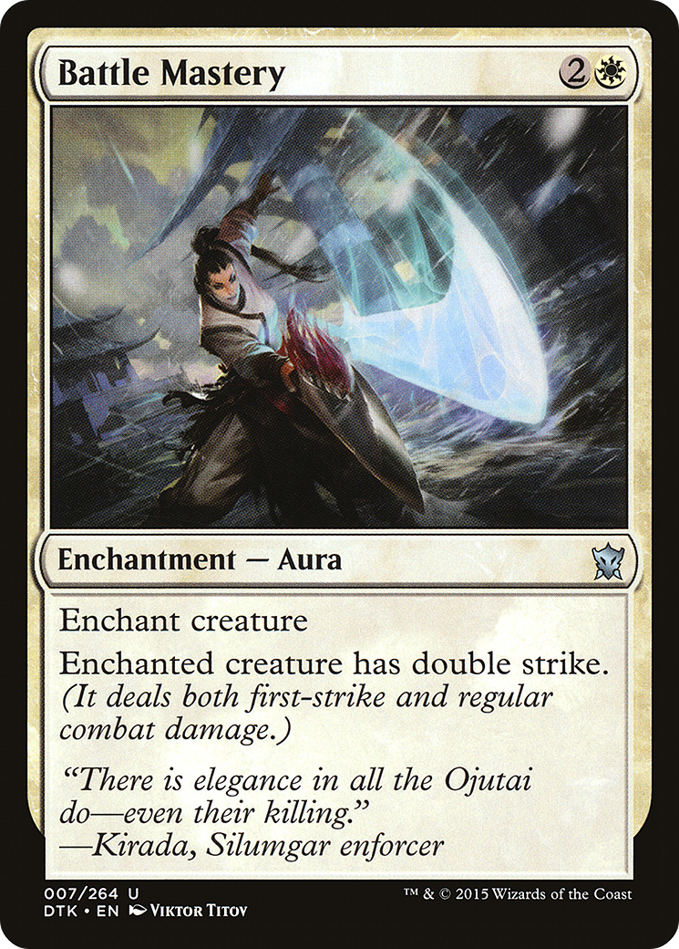 Battle Mastery (DTK-007)  Foil - Dragons of Tarkir