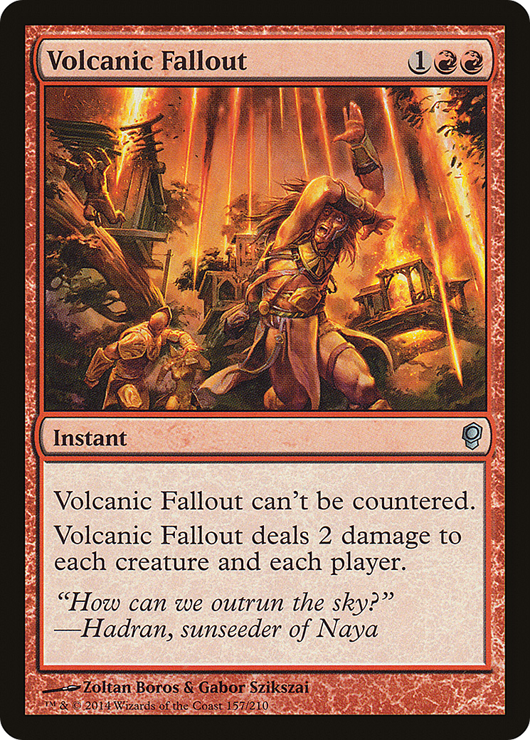 Volcanic Fallout (CNS-157)  - Conspiracy