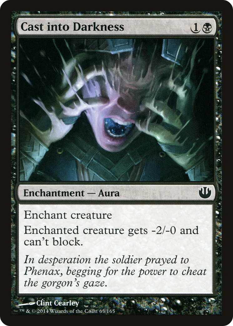 Cast into Darkness (JOU-063)  Foil - Journey into Nyx