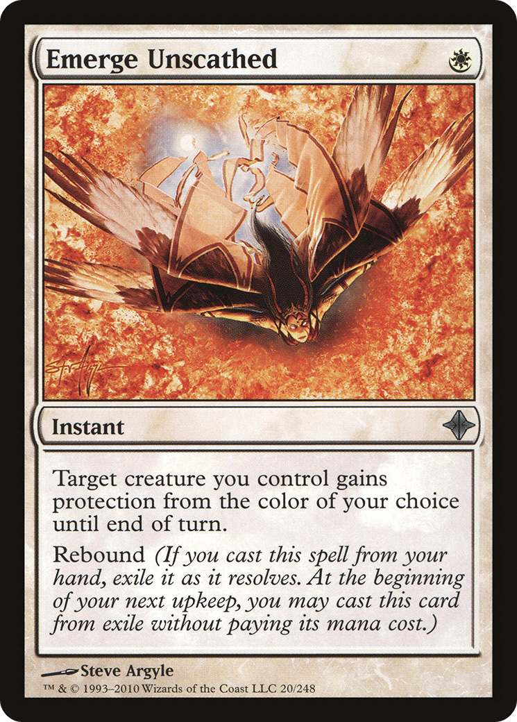 Emerge Unscathed (ROE-020)  - Rise of the Eldrazi