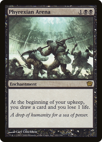 Phyrexian Arena (9ED-152★) - Ninth Edition Foil