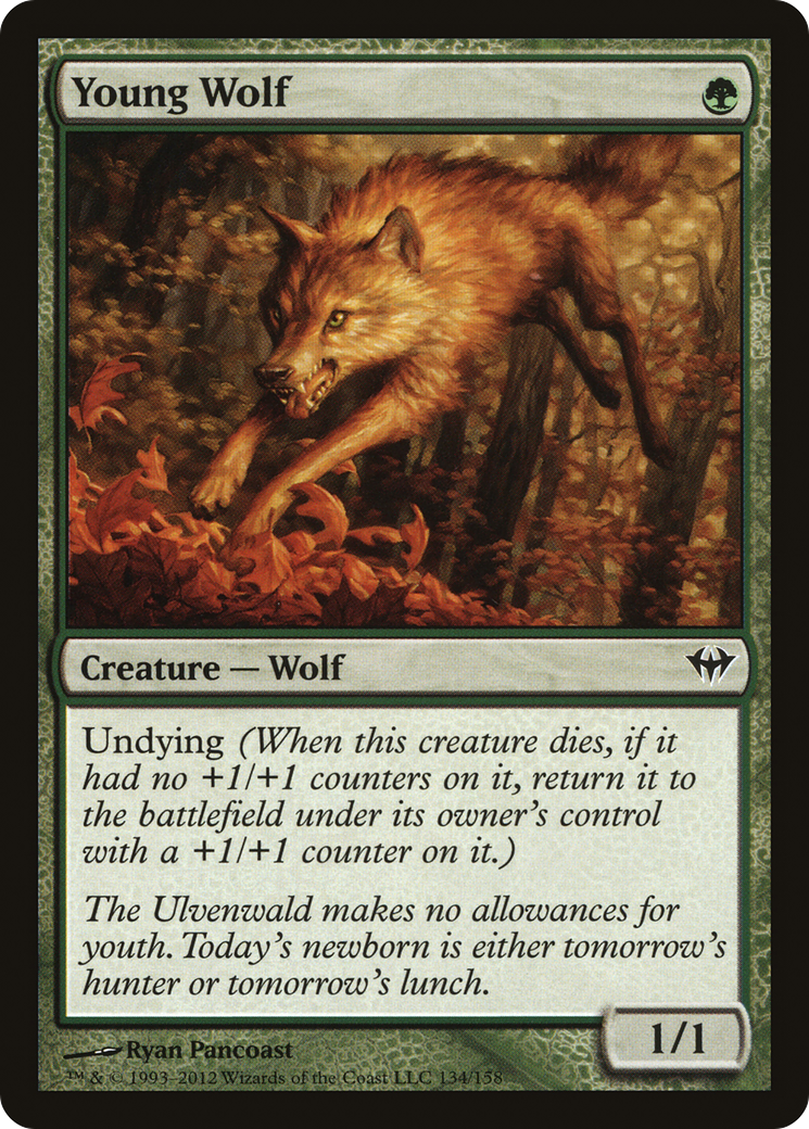 Young Wolf (DKA-134)  - Dark Ascension