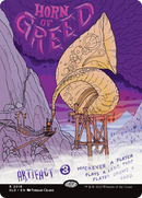 Horn of Greed (SLD-2018) - Secret Lair Drop (Borderless) Foil