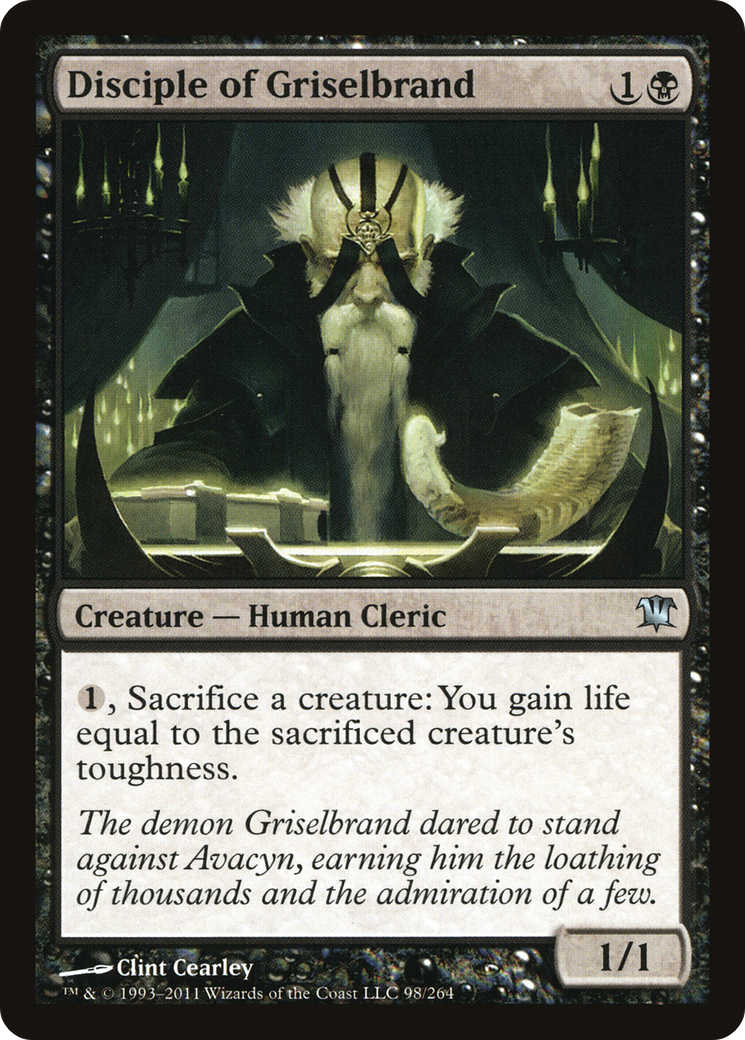 Disciple of Griselbrand (ISD-098)  Foil - Innistrad