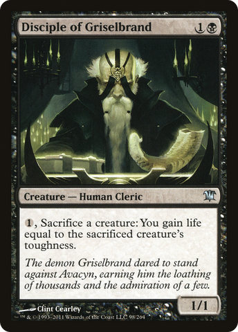 Disciple of Griselbrand (ISD-098)  - Innistrad