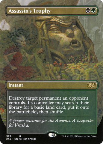 Assassin's Trophy (Borderless) (2X2-372)  Foil - Double Masters 2022