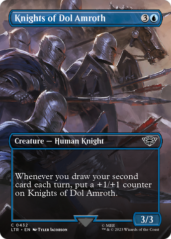 Knights of Dol Amroth (Borderless) (LTR-432)  - The Lord of the Rings: Tales of Middle-earth