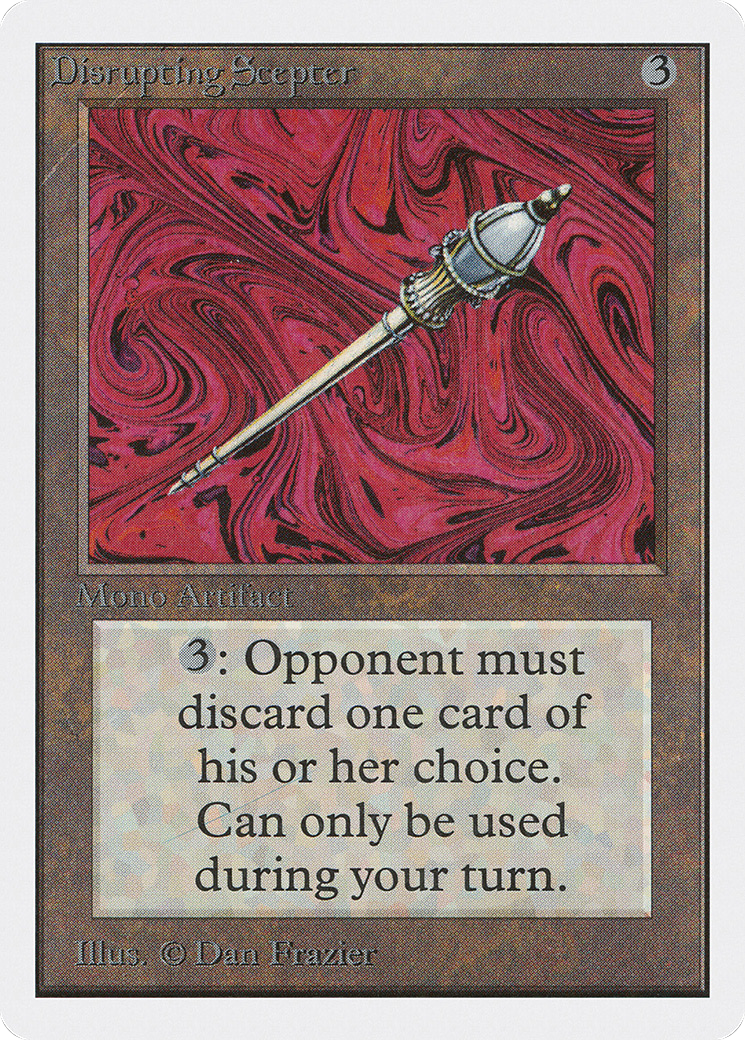 Disrupting Scepter (2ED-)  - Unlimited Edition