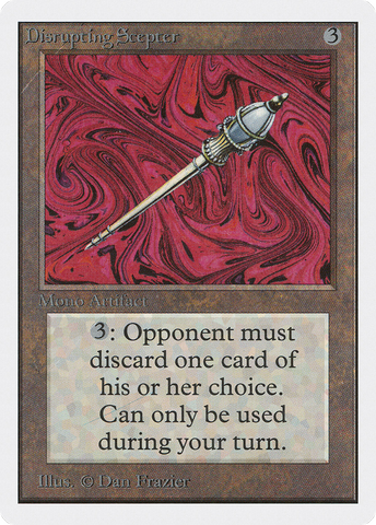 Disrupting Scepter (2ED-)  - Unlimited Edition