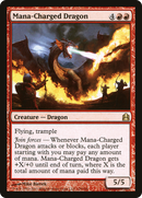 Mana-Charged Dragon (CMD-129)  - Commander 2011
