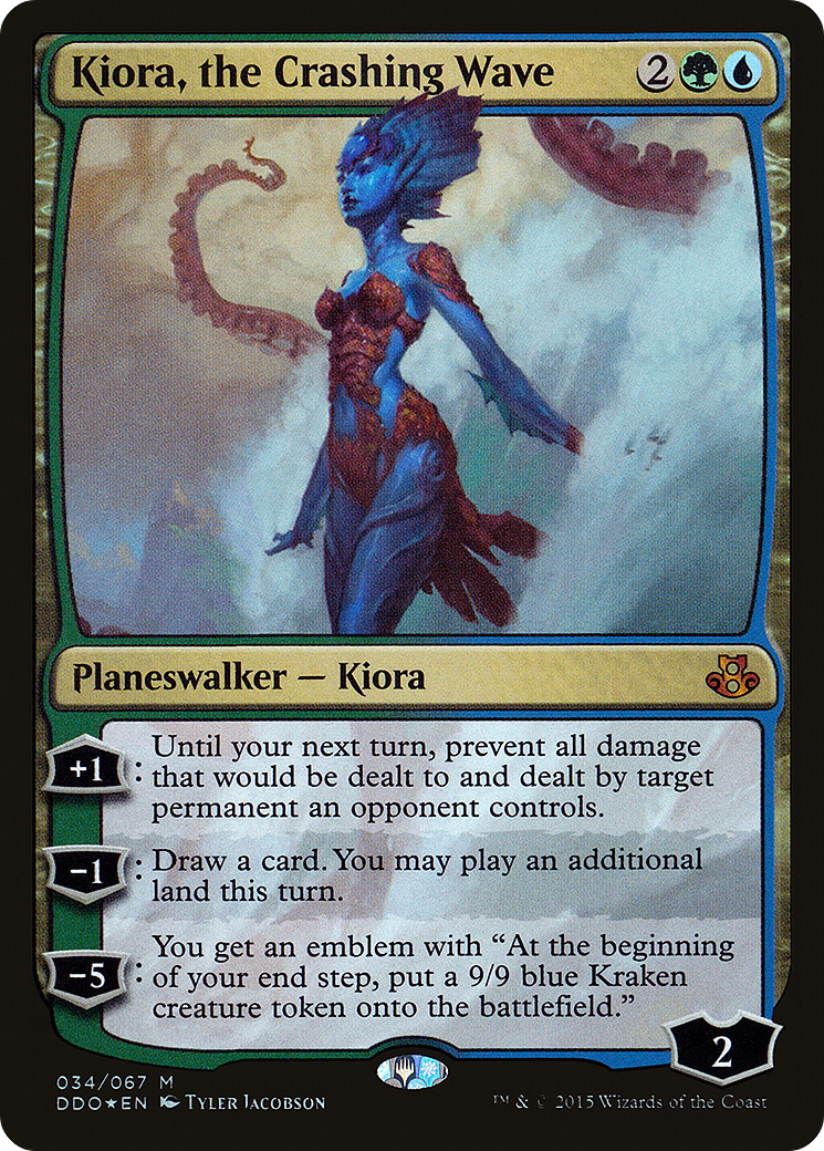 Kiora, the Crashing Wave (DDO-034)  - Duel Decks: Elspeth vs. Kiora