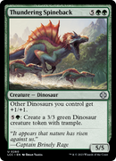 Thundering Spineback (LCC-260)  - The Lost Caverns of Ixalan Commander