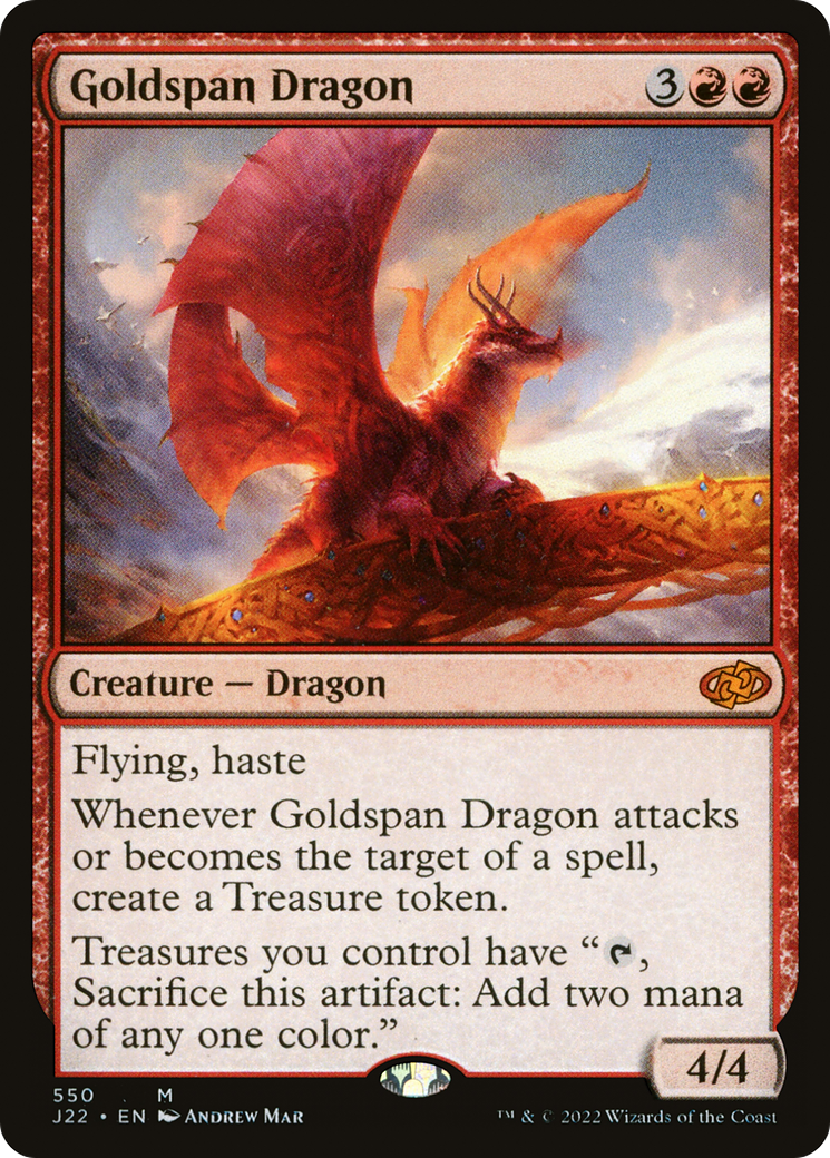 Goldspan Dragon (J22-550)  - Jumpstart 2022