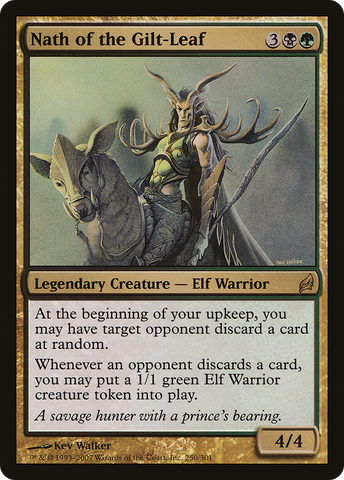 Nath of the Gilt-Leaf (LRW-250)  Foil - Lorwyn
