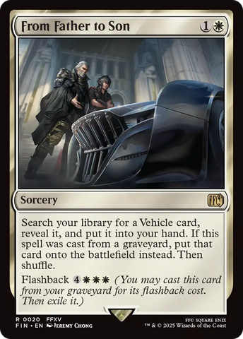 From Father to Son (FIN-020)  Foil - FINAL FANTASY