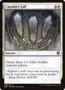 Captain's Call (DMU-009)  Foil - Dominaria United