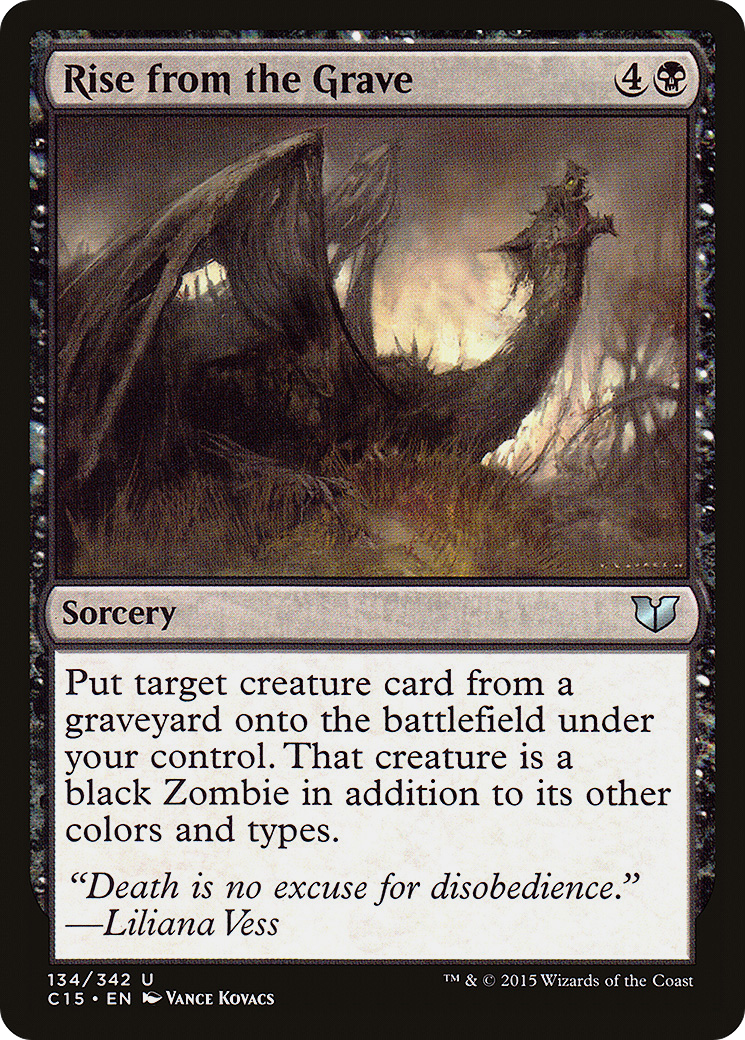 Rise from the Grave (C15-134)  - Commander 2015