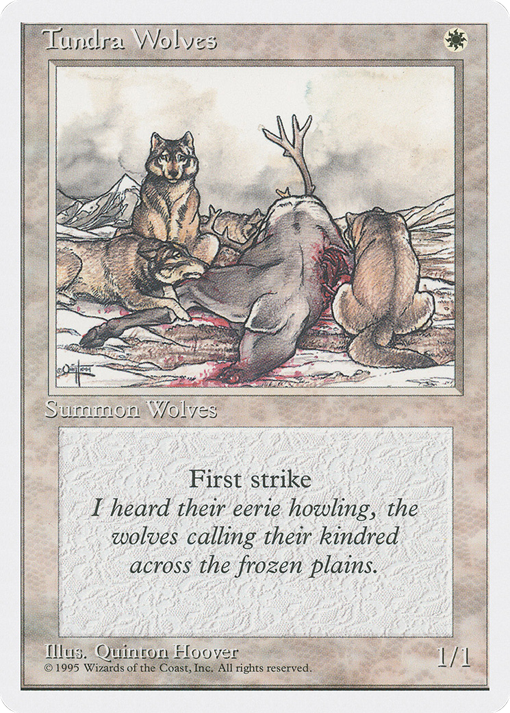 Tundra Wolves (4ED-)  - Fourth Edition