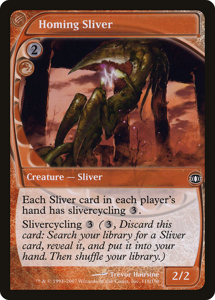 Homing Sliver (FUT-118)  Foil - Future Sight