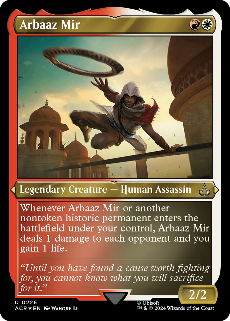 Arbaaz Mir (ACR-226)  Etched Foil - Assassin's Creed