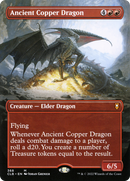 Ancient Copper Dragon (Borderless) (CLB-368)  - Commander Legends: Battle for Baldur's Gate