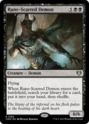 Rune-Scarred Demon (CMM-184)  - Commander Masters
