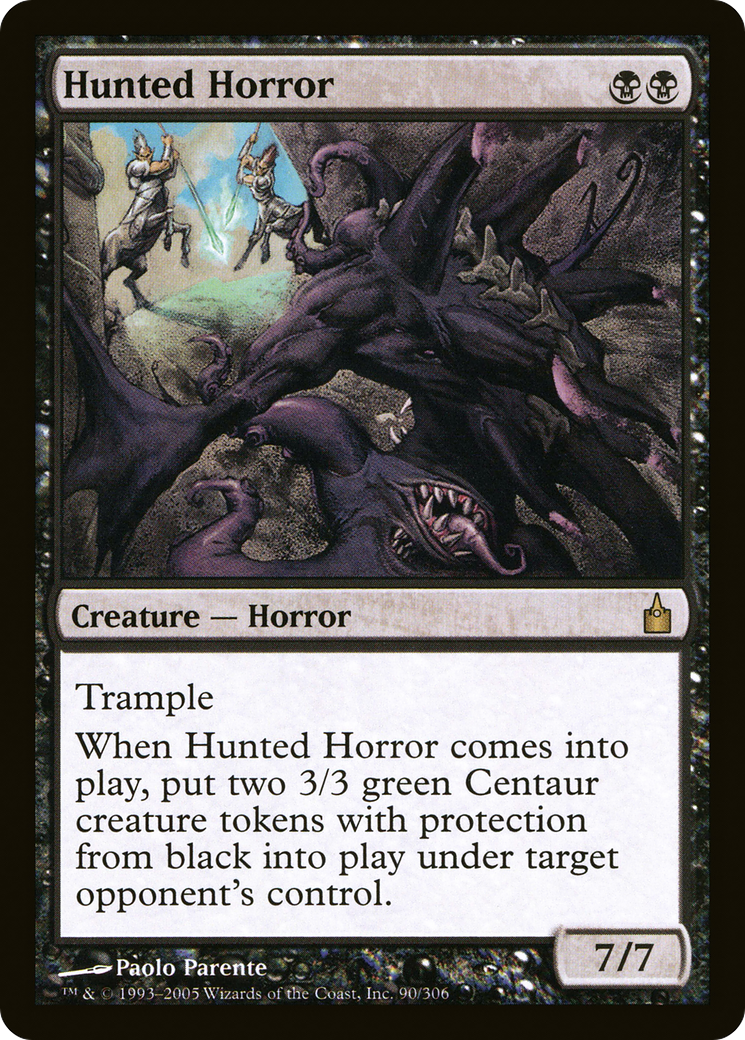 Hunted Horror (RAV-090)  - Ravnica: City of Guilds